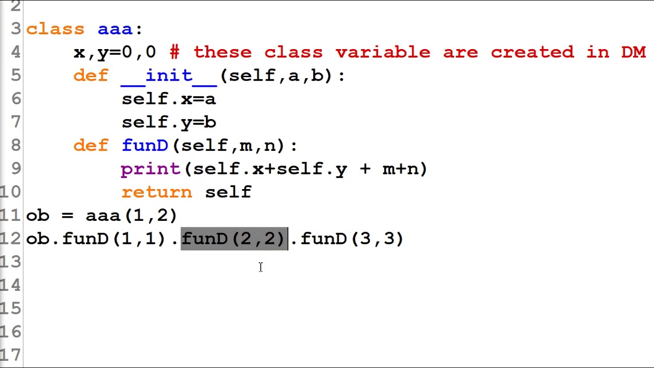 cascading assignment in python