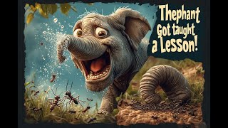 The Day a Tiny Ant Taught a Giant Elephant a Big Lesson