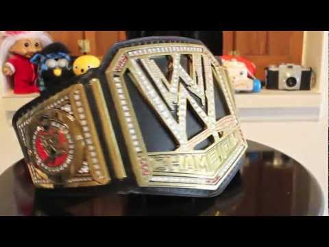 2013 WWE CHAMPIONSHIP TITLE  BELT REVIEW