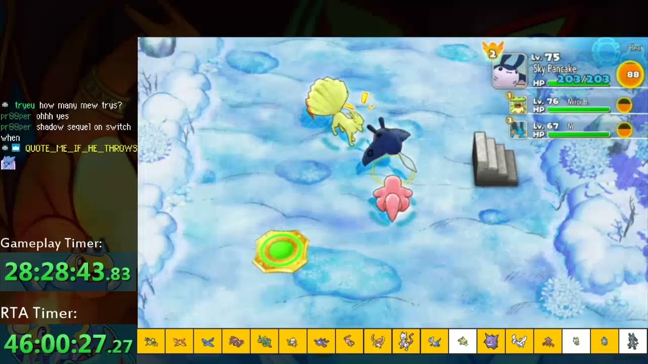 (Pt5) PMD: Rescue Team DX All Icons Speedrun (No Passwords) in 