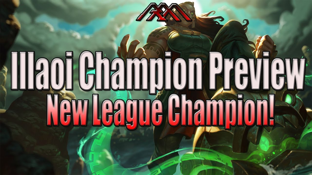 New League of Legends Champion revealed: Illaoi, the Kraken Priestess