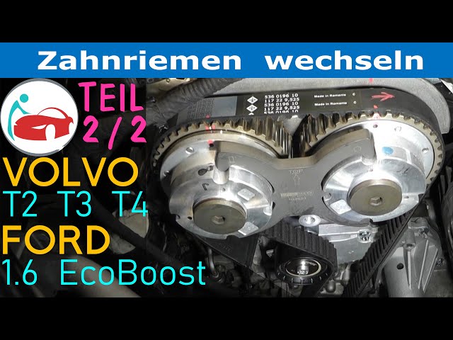 Zahnriemen wechseln beim 1.6 Ecoboost Motor eines Ford Focus MK3