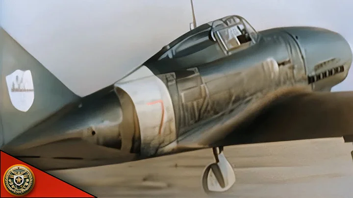 Reggiane Re.2001 "Falco II" - italian air force in ww2 - Regia Aeronautica {Colorized & Enhanced}