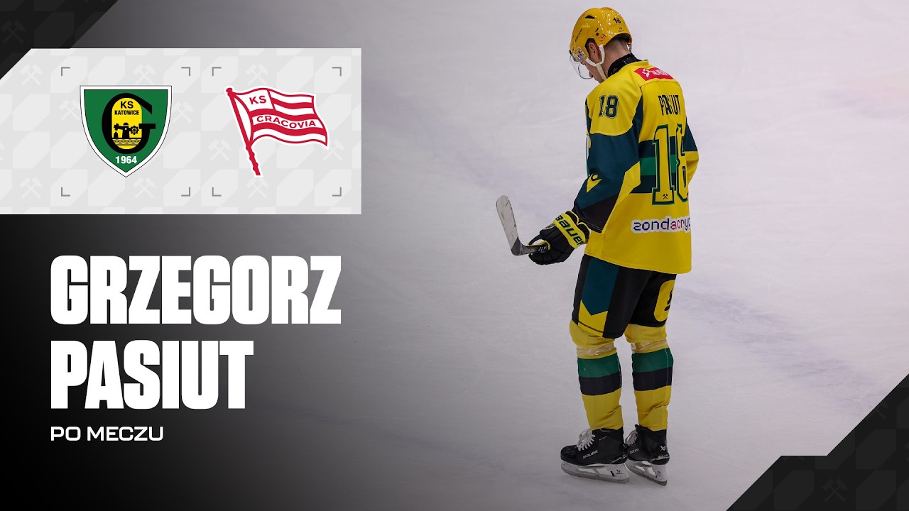 Grzegorz Pasiut po 5. meczu 1/4 play-off GKS Katowice - Cracovia 3:0 (08.03.2026)