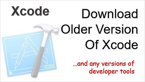 Download Older Version Of Xcode - Link Below