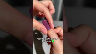 If your nails become soft! #unailtify #nails #gelnails #uvnailstickers #pinknails #diynails screenshot 2