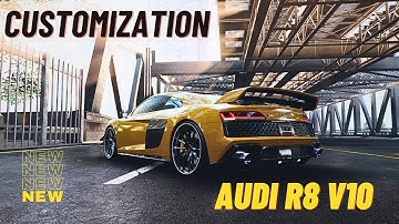 NFS Unbound - 1000+HP AUDI R8 V10 PERFORMANCE QUATTRO Customization | Max Build S+ (Vol. 6)