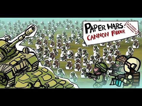 Paper Wars: Cannon Fodder Devastated (Switch) Gameplay