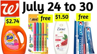 Walgreens **FREE BIC PENS** July 24 to 30!