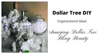 DIY Amazing Dollar Tree Bling Beauty Organizational Ideas| DIY Glam- Never Seen Until Now