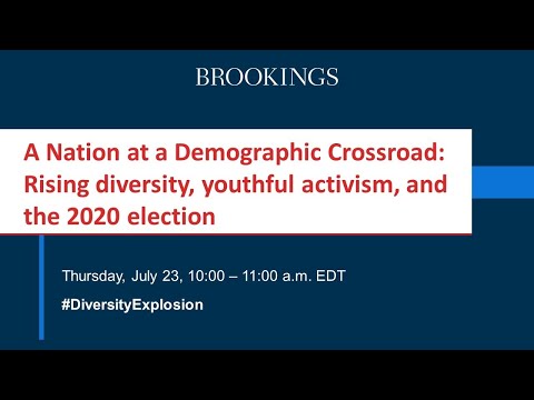A nation at a demographic crossroad: Rising diversity, youthful activism, and the 2020 election - A nation at a demographic crossroad: Rising diversity, youthful activism, and the 2020 election