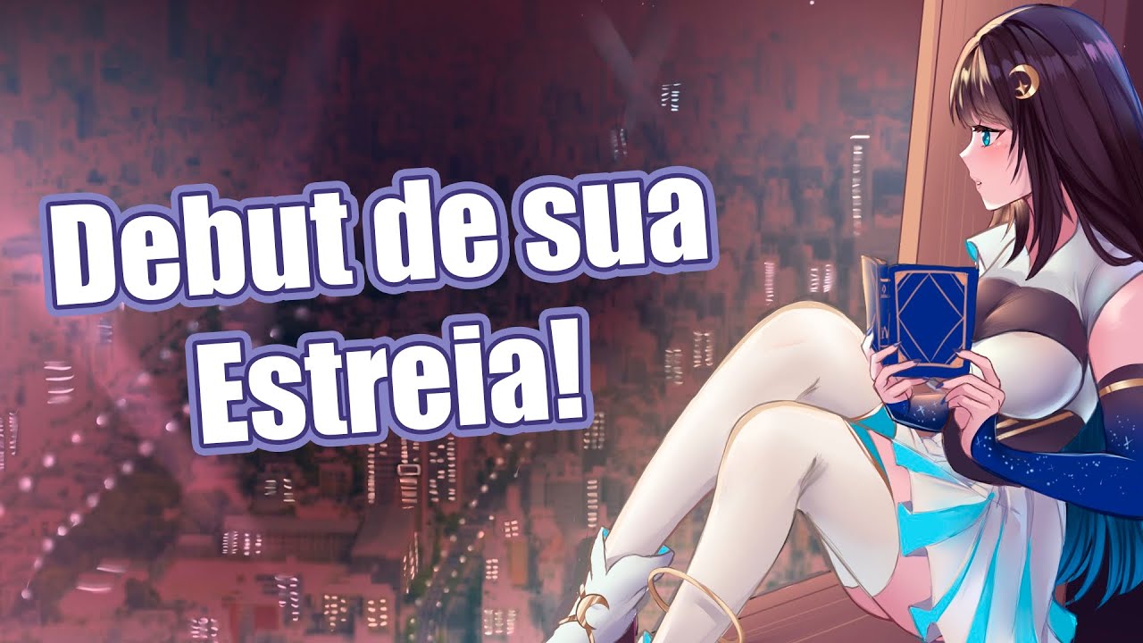 NOVA vtuber BR EILEEN da Hoshiverse e sua estreia!