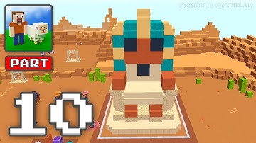CubeCrafter - Gameplay Walkthrough Part 10 - Design and Construct Your Dream World (iOS, Android)