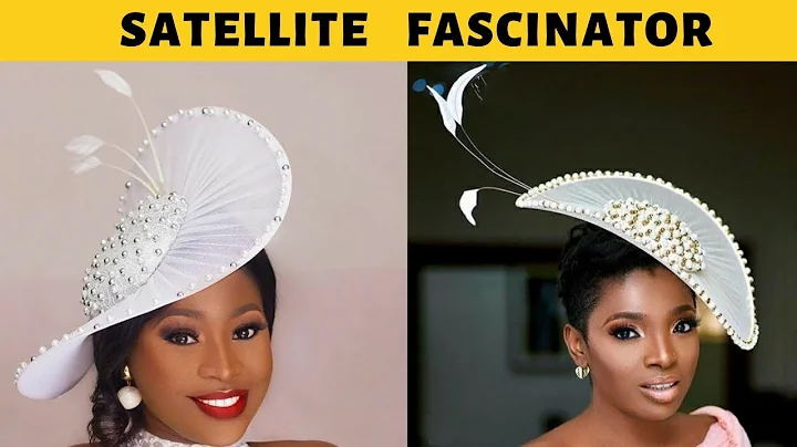 How to make Satellite Fascinator for Beginners #fascinator#turban#turbantutorial