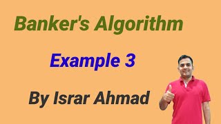 Banker's Algorithm Example 3 | Deadlock avoidance | Operating System | Tackle Study | Israr Ahmad