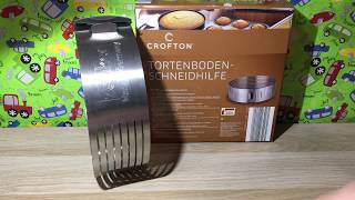 Zenker Tortenboden Schneidhilfe - Tortenbodenschneider Zenker