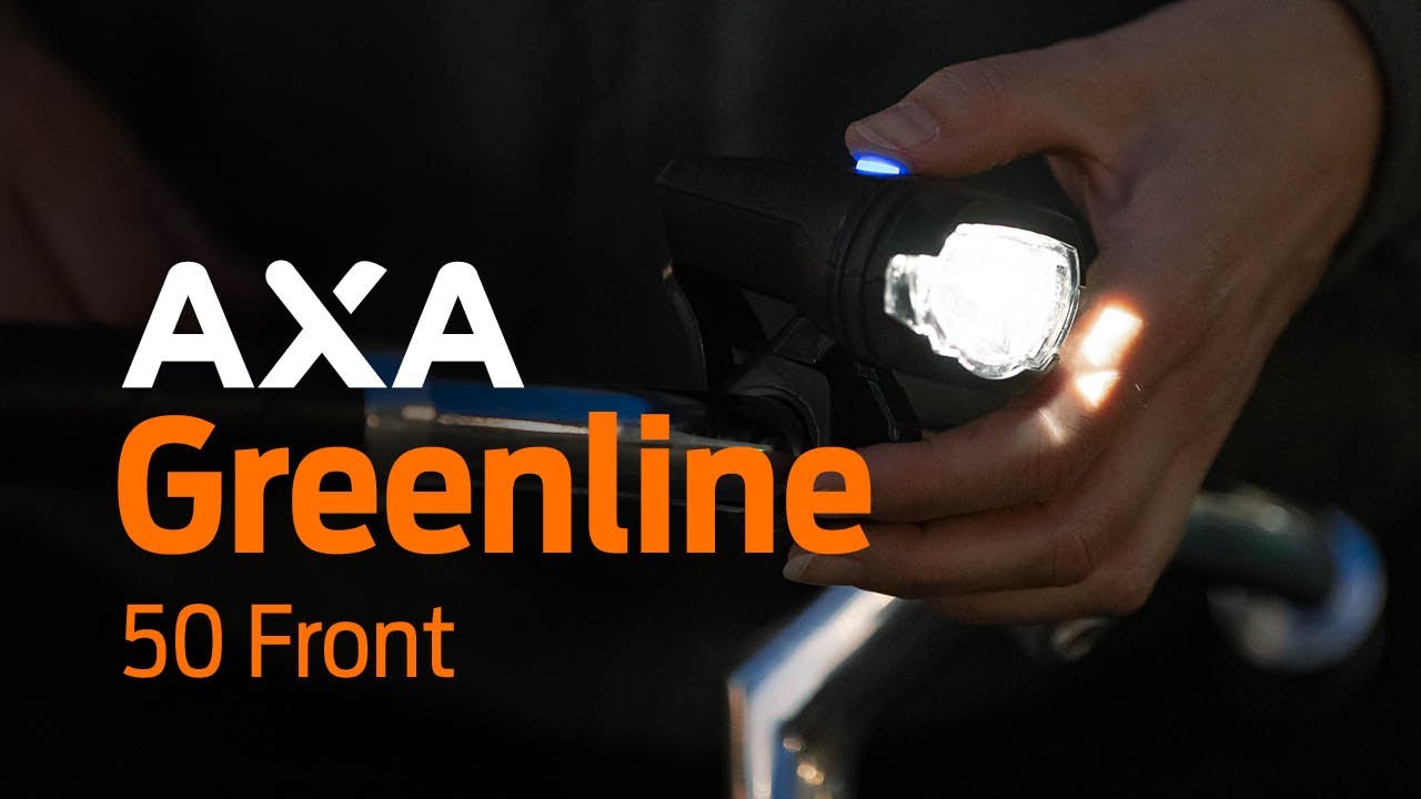 Greenline 50 USB set front + rear - light - AXA - 49.98 €