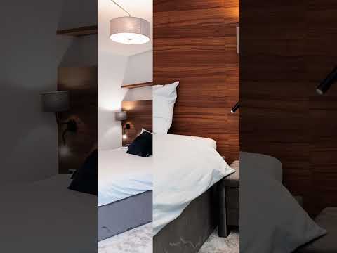 Sypialnia w hotelowym stylu - połaczenie klasyki z nowoczesnością #renodrzwi