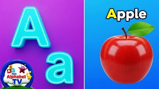 ABC Phonic Song - Toddler Learning Video Songs - A for Apple, Nursery Rhymes, Alphabet song for kids