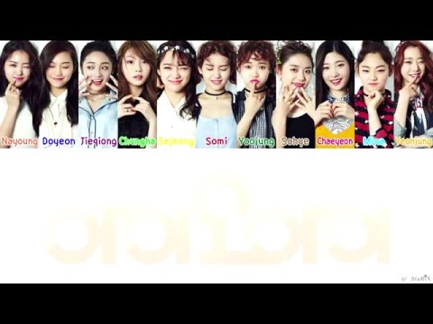 (+) [Color-Member Coded] I.O.I (아이오아이) - 벚꽃이 지면 (When The Cherry Blossoms Fade) Eng-