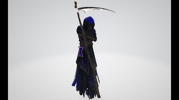 Grim Reaper 3D Model