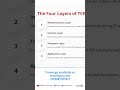 TCP/IP Layers ഏതൊക്കെയാണെന്ന് അറിയാമോ