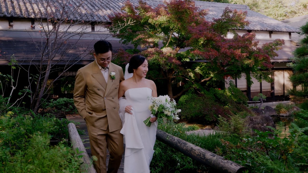 A beautiful Japanese ryokan destination wedding  - Staane and Candy