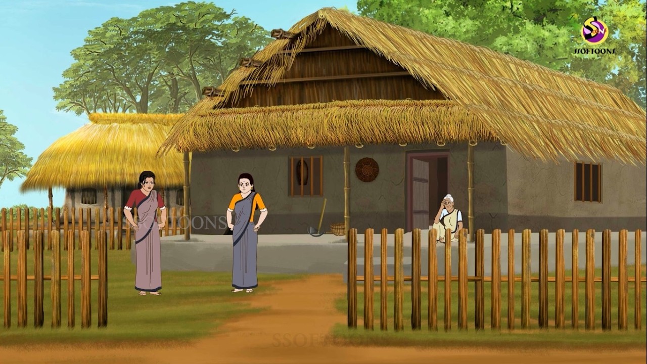 दो बहनों की अद्भुत शादी | Hindi Animated Story |  New Hindi Kahani | Moral Story | cartoon story