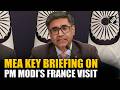 ‘From Trade, Tech to Security Deal’: MEA holds key briefing on PM Modi’ France visit