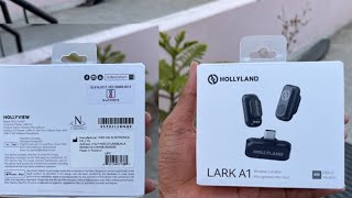 My new motovloging setup | hollyland lark A1 mic