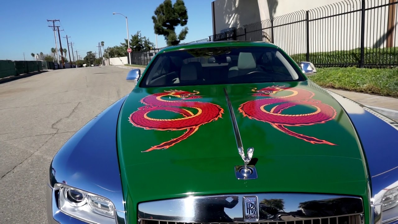 VIETRAW TYGA- ROLLS ROYCE WRAPPED FOR COMPLEXCON !