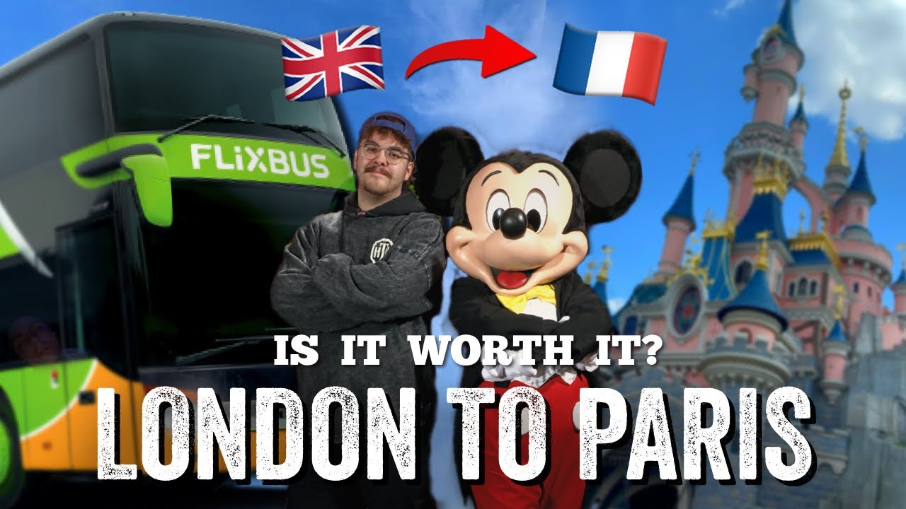 OVERNIGHT on a FlixBus to Disneyland Paris!