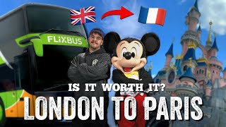 OVERNIGHT on a FlixBus to Disneyland Paris