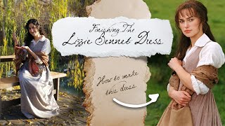 The Lizzie Bennet Dress Part 3: Finishing Lizzie's Brown Dress From Pride and Prejudice 2005
