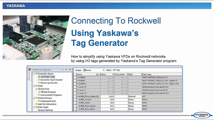 Generate Catchy Tags with Yaskawa's Tag Generator