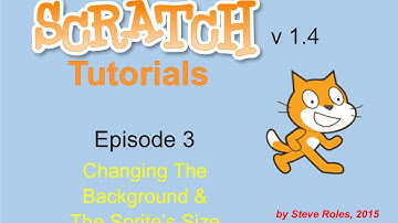 Episode 3 -  Changing The Background And The Size Of The Sprite