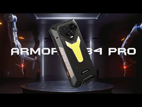 Introducing Ulefone Armor 34 Pro: Autofocus Projector Phone with 25,500mAh Battery!