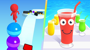 🍂 🌏 Stack Rider Vs Juice Run Gameplay iOS,Android Walkthrough Games Update New Trailers Games GX0JUP