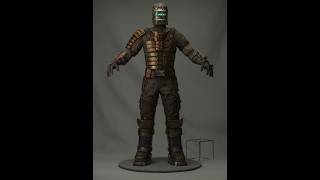 Dead Space Remake Isaac Clarke Suit Level 3 Cut Content - Turntable - Dead Space Fan Project