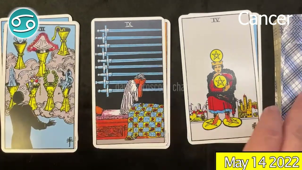 CANCER 🔮 ❤️ daily love horoscope - May 14, 2022  🌞 ♋️ 🌞 CANCER LOVE HOROSCOPE ✅ 💫 ⭐️