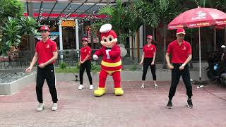 Jollibee Endcap Long Xuyên - Gà Giòn Vui Vẻ - Im Your Friends - Dura Baby