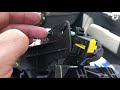 Fiat 500 manual transmission clutch lockout switch replacement, repair starting issues