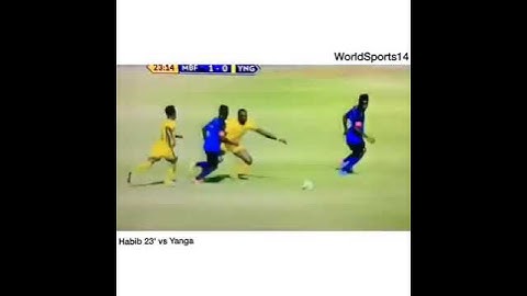 Goli la Habib Haji Mbao F.C. 1-0 Yanga S.C. | VPL | 20/5/2017 |