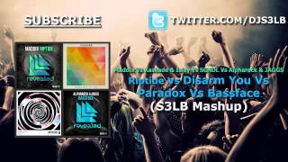 Kaskade Vs Alpharock Vs SCNDL- Riptide Vs Disarm You Vs Paradox Vs Bassface (Sebastien Sluck Mashup)