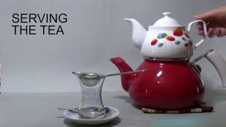 How to make Turkish black tea