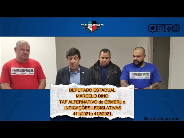 No dia 01/07/21, o Deputado Estadual Marcelo Dino, trás a público 3 boas notícias sobre a PM BM.