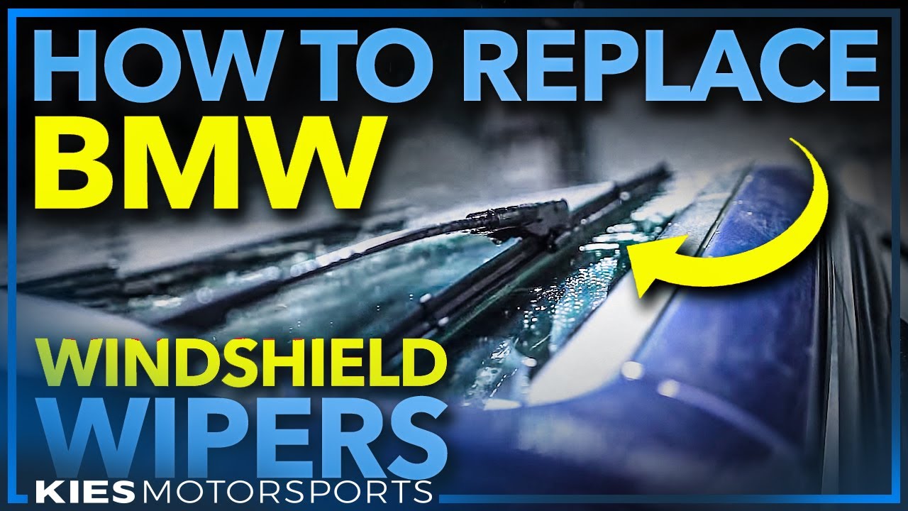 How To Change Bmw F30 | F32 | F80 Windshield Wiper Blades