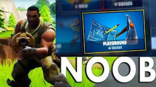 Bullying Three Noobs In Fortnite Playgrounds Xbox 1
