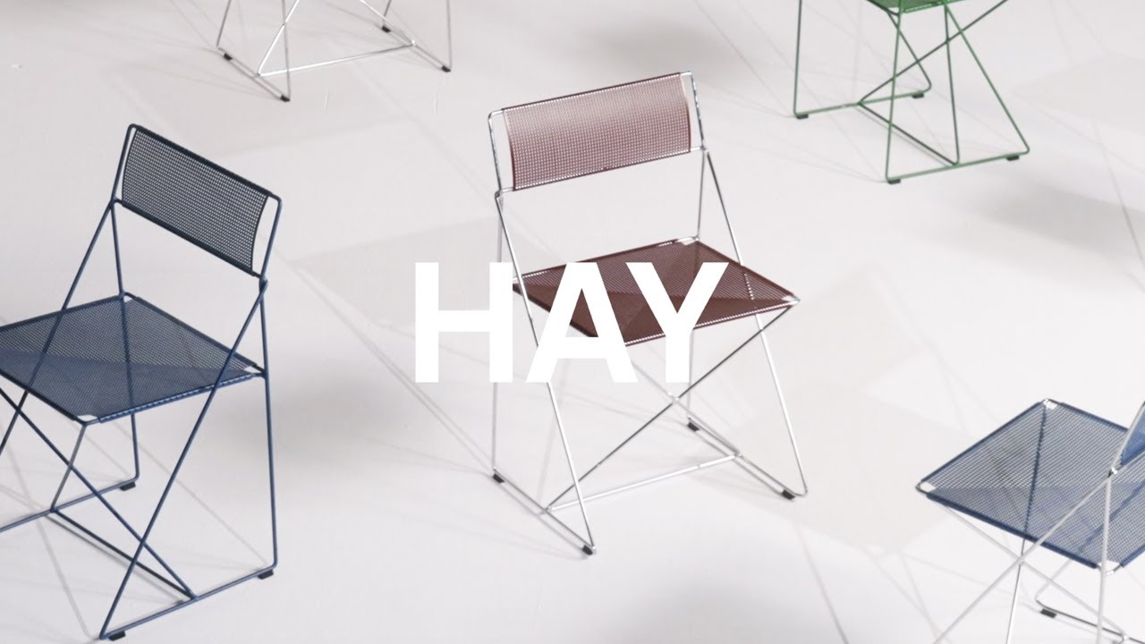 Presenting the X-Line Chair by Niels Jørgen Haugesen relaunched by