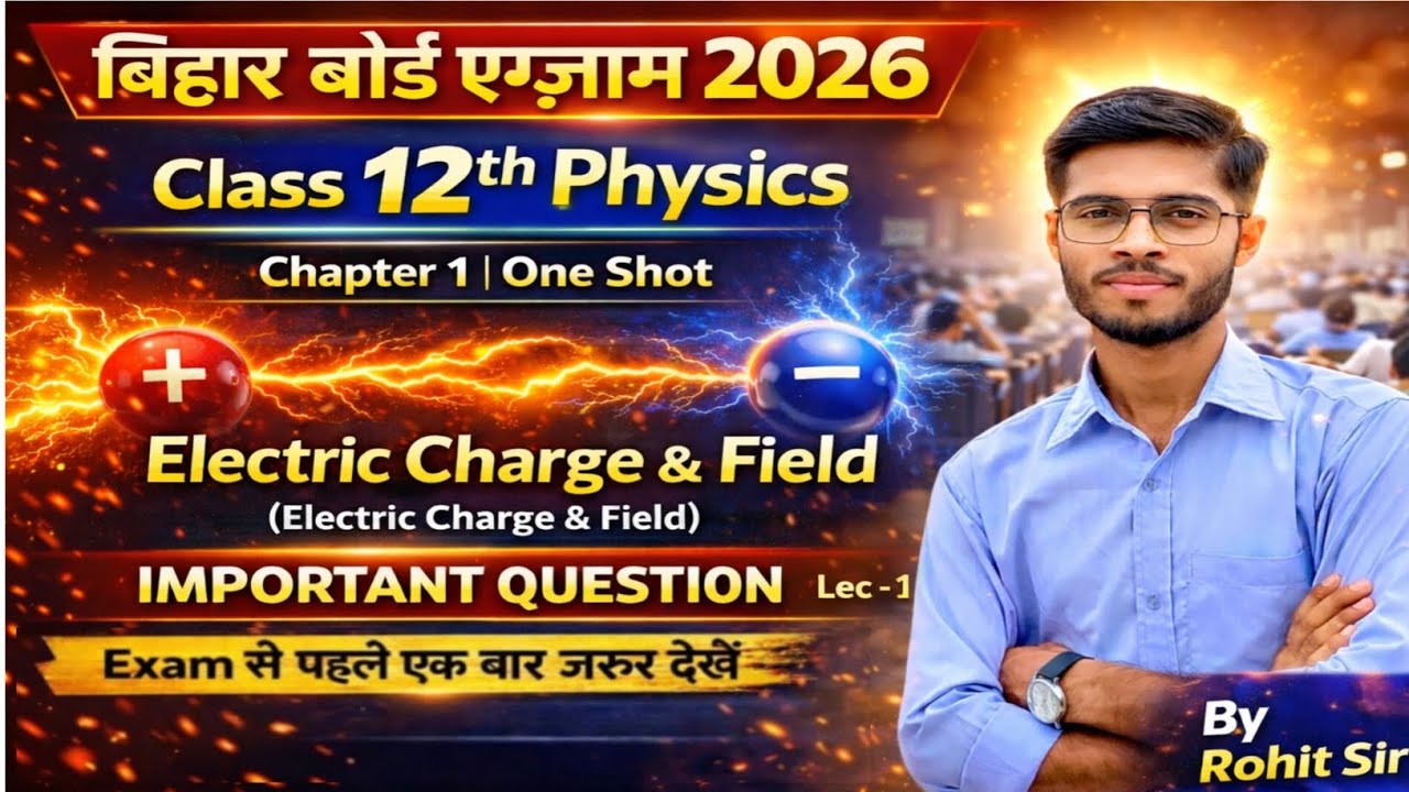 Physics class 12 chapter 1 | Electric charge And Field | class 12 ...